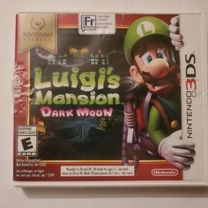 Luigis mansion dark moon 3ds game